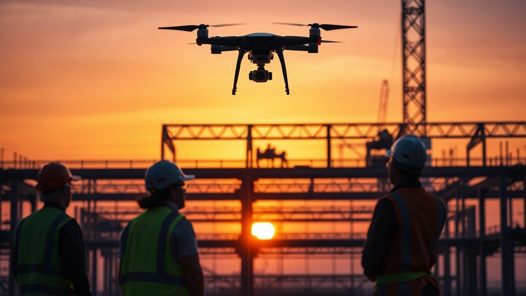 Drohnen revolutionieren die Bau- und Inspektionsbranche durch effiziente Datensammlung, präzise Überwachung und Kostensenkung für umfassendere Projekte.